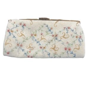 VINTAGE DOFAN MADE IN FRANCE BEADED CLUTCH
